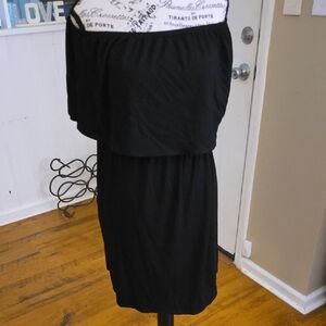 Maurices Black Strapless Dress